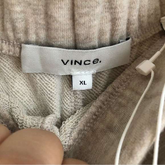 Vince size XL Crop Pull On Cotton Blend Pants in White Sand - Picture 7 of 12